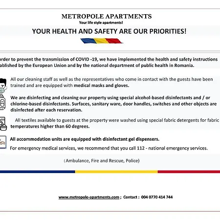 Appartement Metropole Royal Boekarest